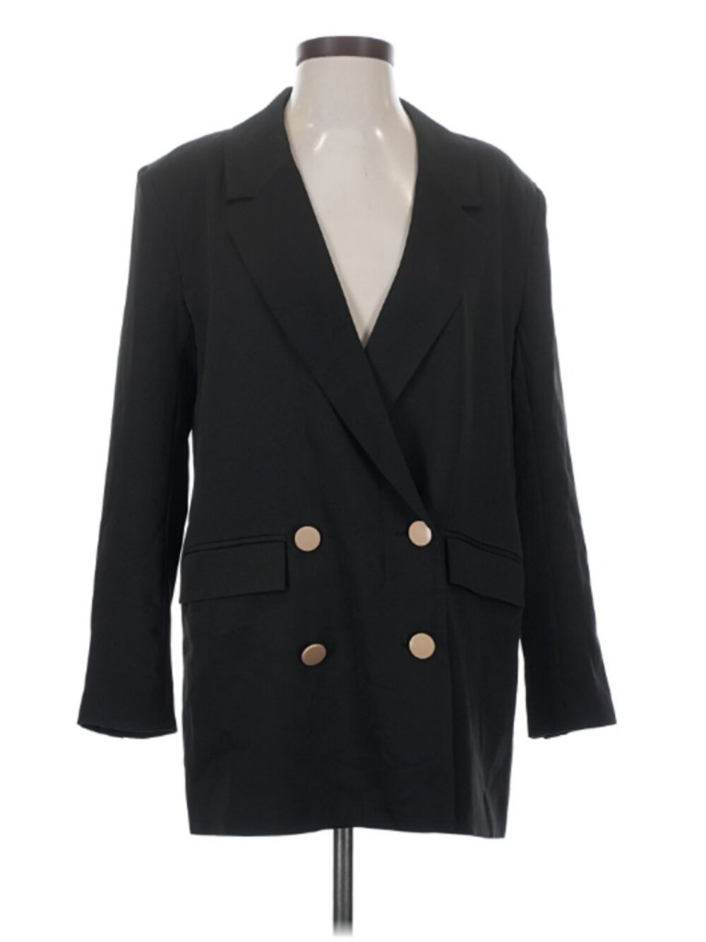 ALEXIA ADMOR BLACK Blazer Jacket Size XS